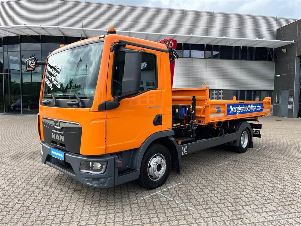 MAN TGL 8.220 Araç üzeri vinçler