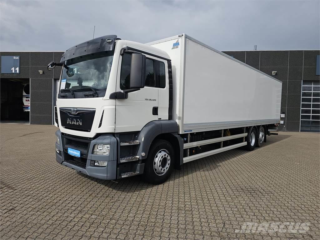 MAN TGS 26.420 Kapali kasa kamyonlar