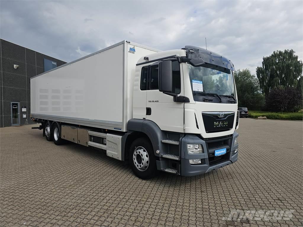 MAN TGS 26.420 Kapali kasa kamyonlar