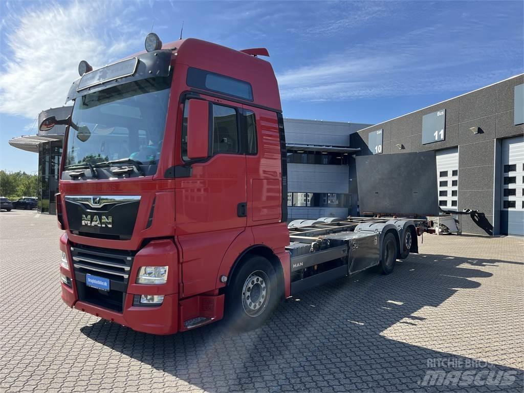 MAN TGX 26.500 6x2 Römorklar, konteyner