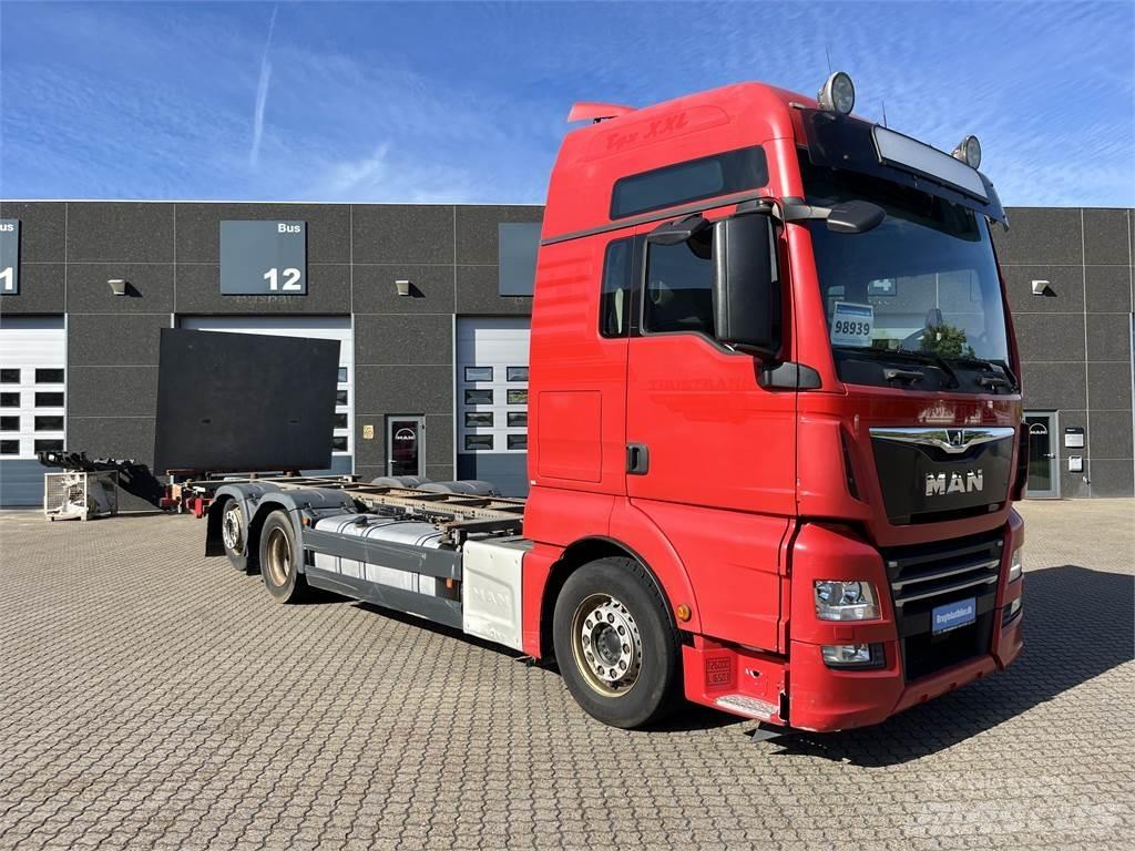 MAN TGX 26.500 6x2 Römorklar, konteyner