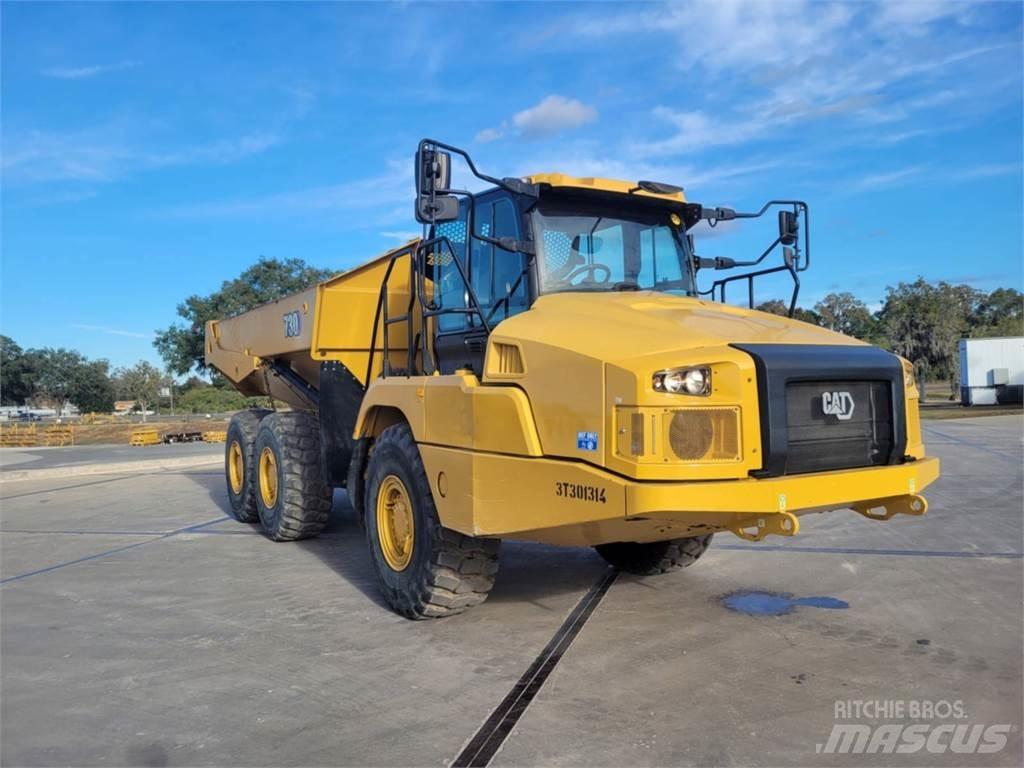 CAT 730 Belden kirma kaya kamyonu