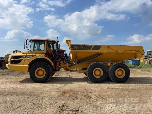 Volvo A30G Belden kirma kaya kamyonu