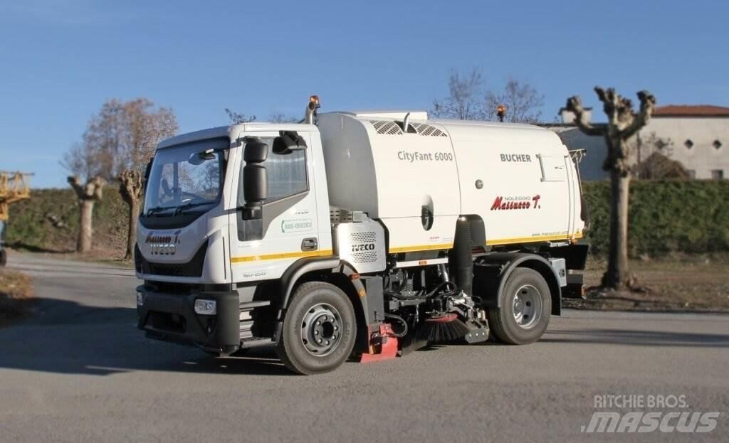 Bucher Cityfant 6000 Süpürme kamyonları