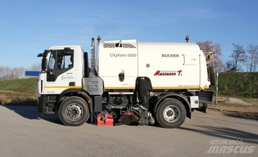 Bucher Cityfant 6000 Süpürme kamyonları