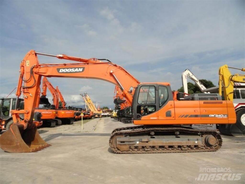 Doosan DX340LC Paletli ekskavatörler