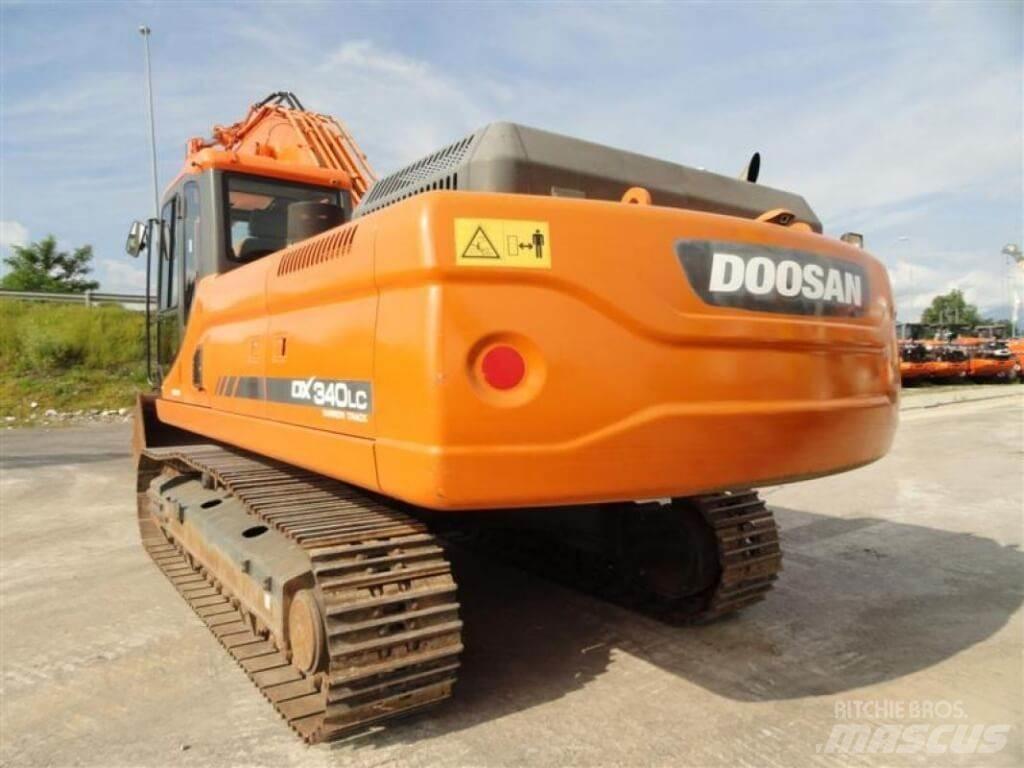 Doosan DX340LC Paletli ekskavatörler