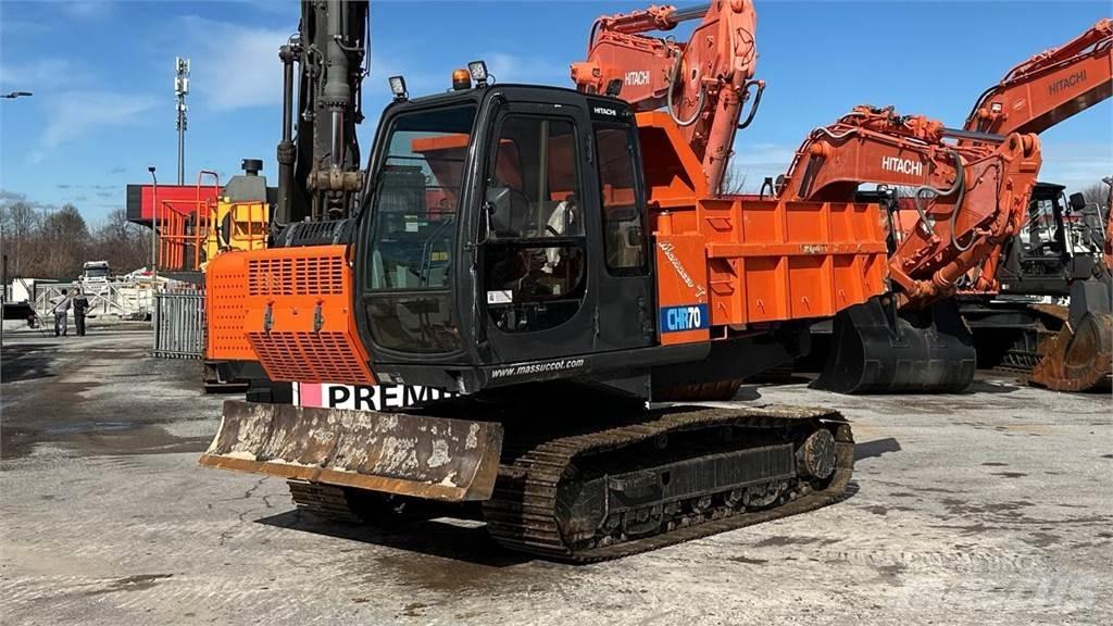 Hitachi CHR70 Belden kirma kamyonlar