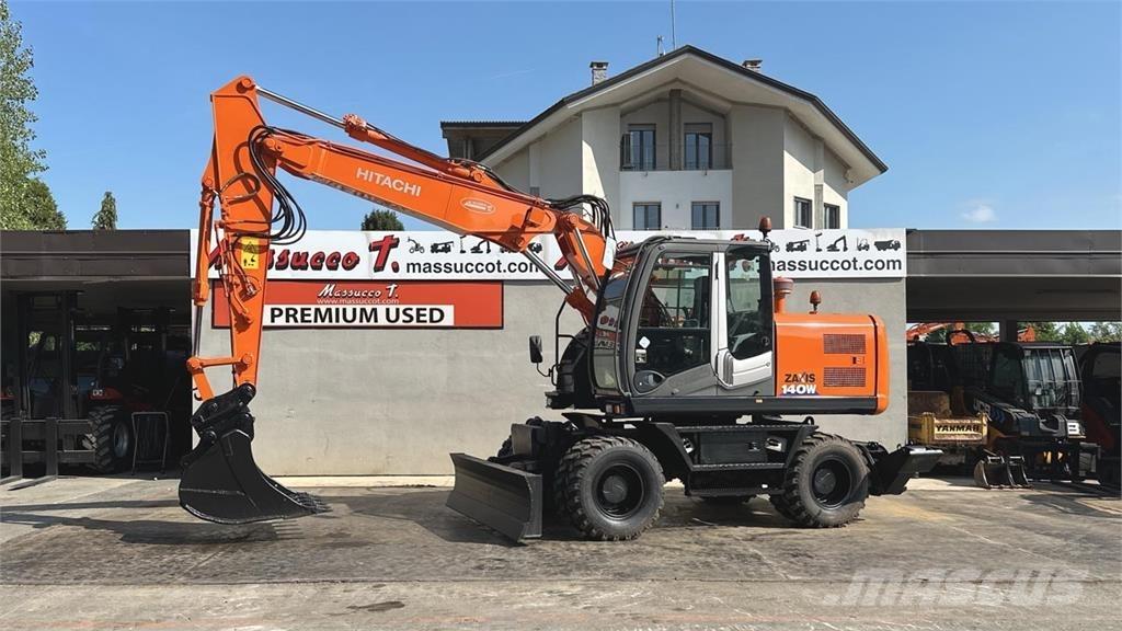 Hitachi ZX140WT-3 Lastik tekerli ekskavatörler