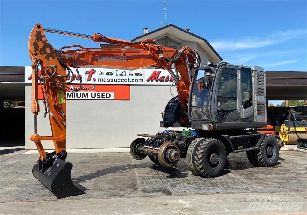 Hitachi ZX170PRR Lastik tekerli ekskavatörler