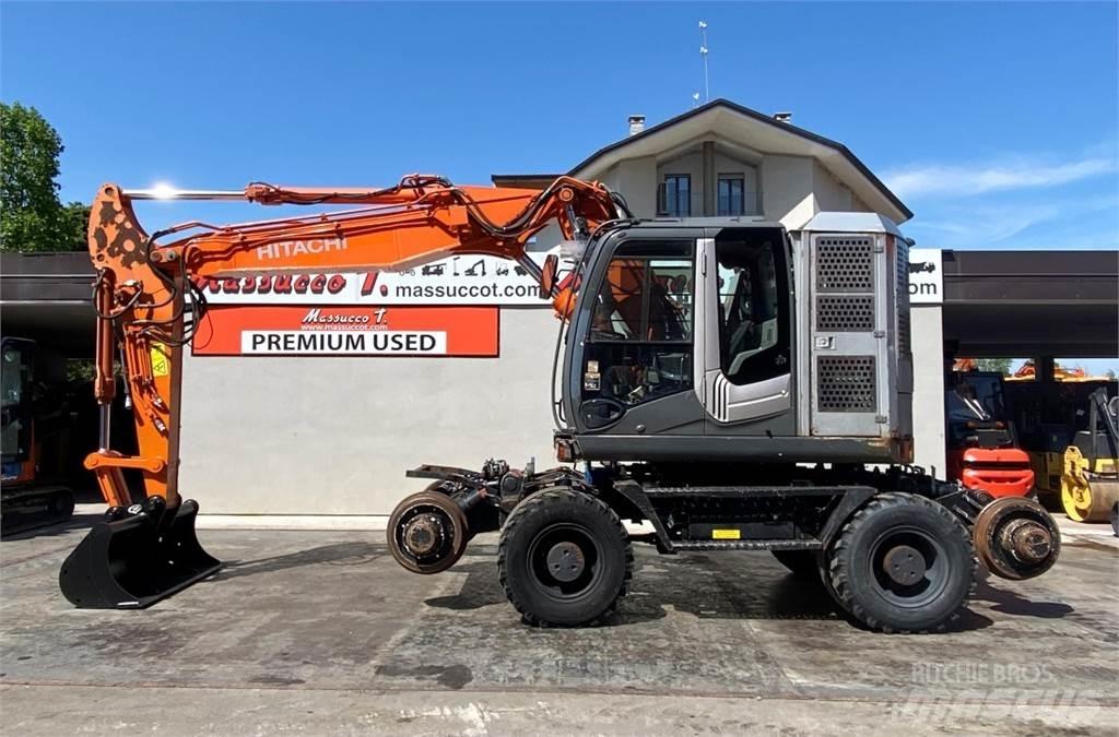 Hitachi ZX170PRR Lastik tekerli ekskavatörler