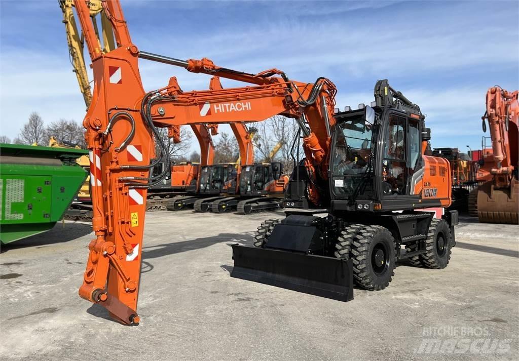 Hitachi ZX180W-7 Lastik tekerli ekskavatörler
