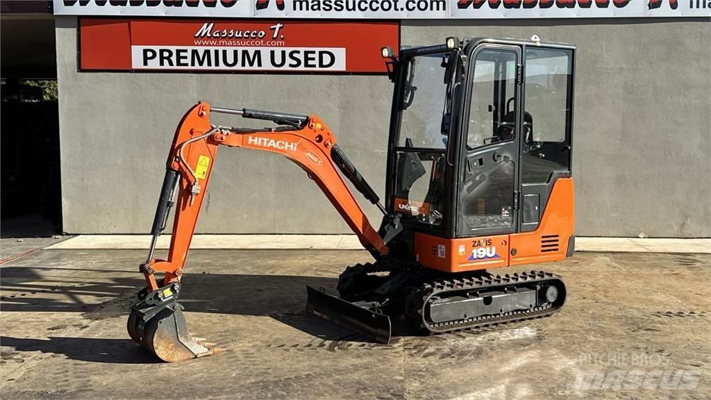 Hitachi ZX19-5A CR Paletli ekskavatörler