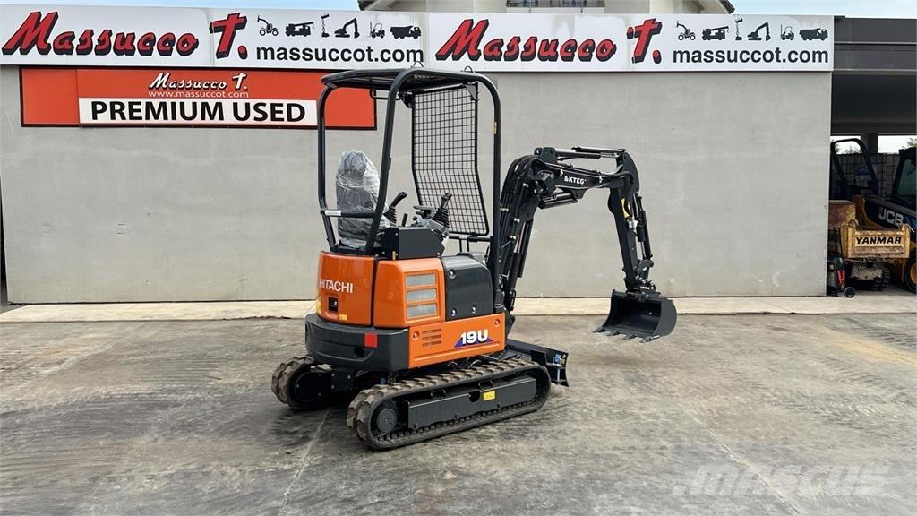 Hitachi ZX19U-2P Mini ekskavatörler, 7 tona dek