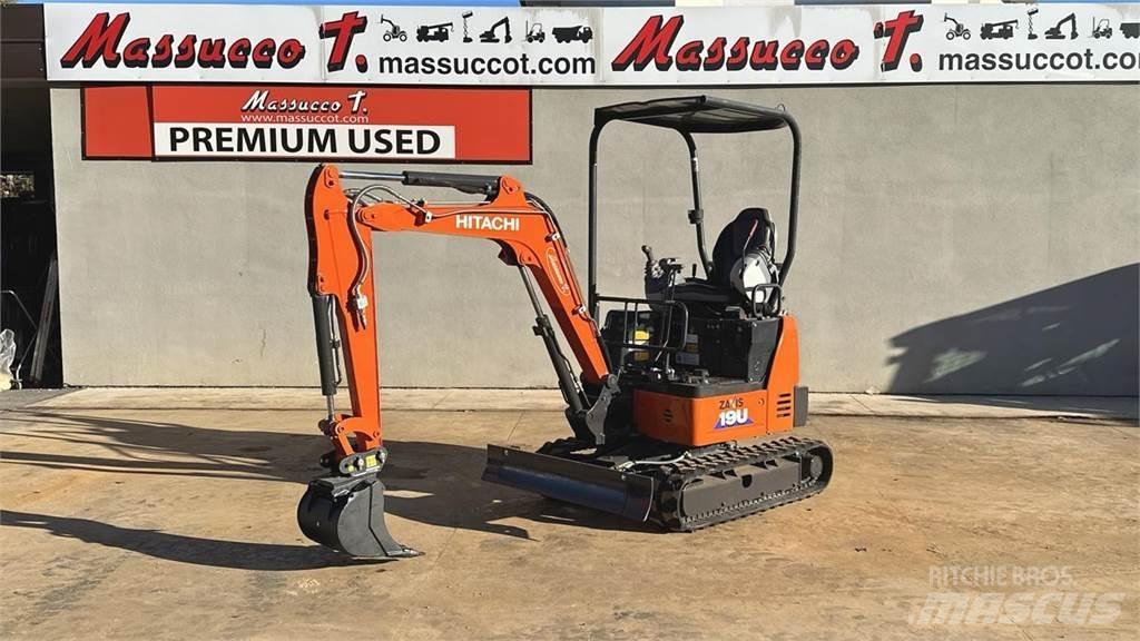 Hitachi ZX19U 5A YLR Mini ekskavatörler, 7 tona dek
