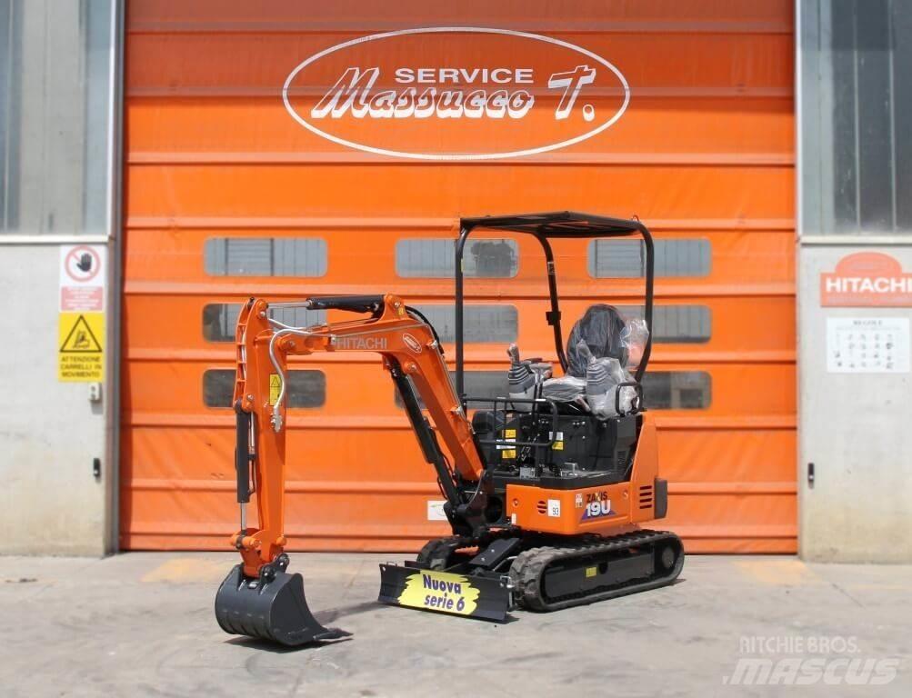 Hitachi ZX19U-6 Mini ekskavatörler, 7 tona dek