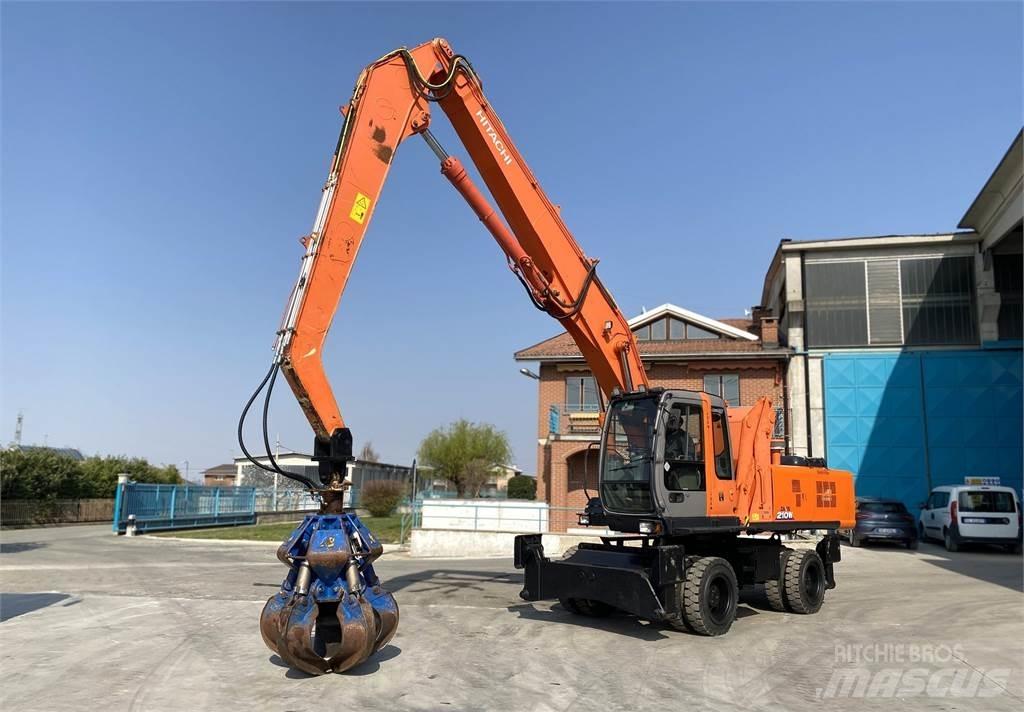 Hitachi ZX210MH Lastik tekerli ekskavatörler