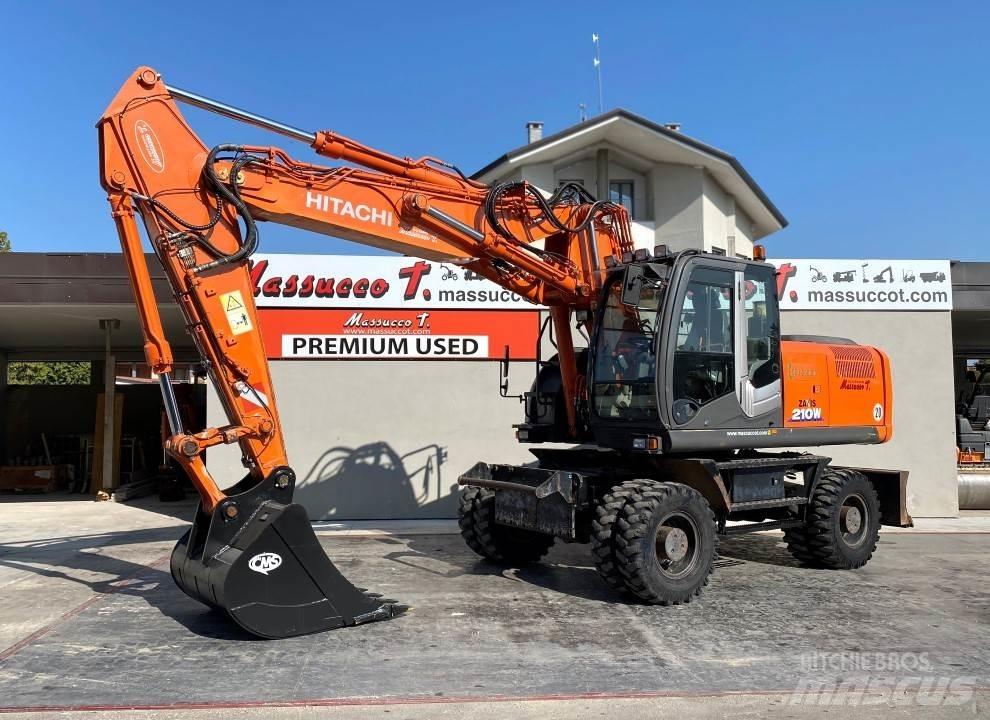 Hitachi ZX210W-3 Lastik tekerli ekskavatörler