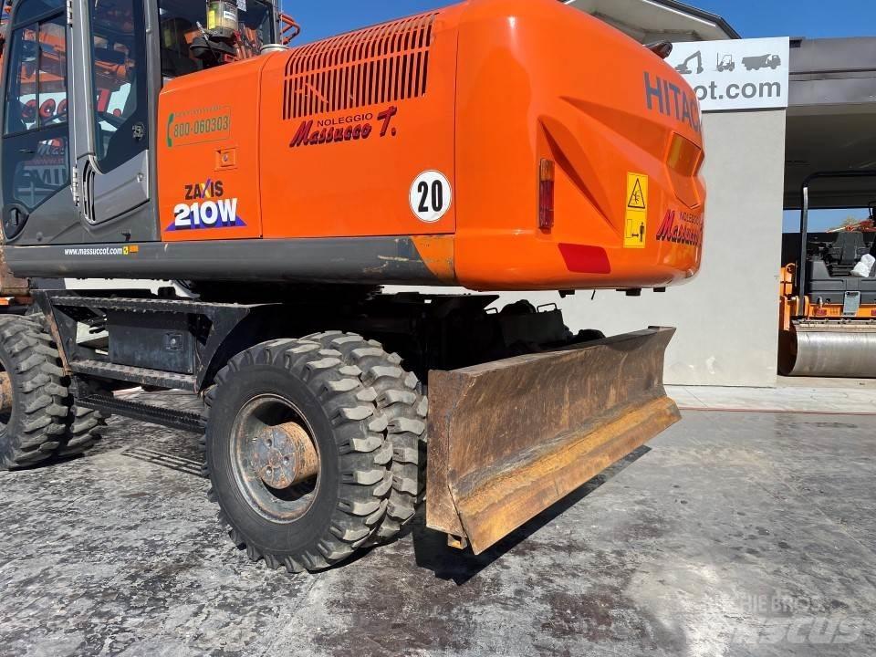 Hitachi ZX210W-3 Lastik tekerli ekskavatörler