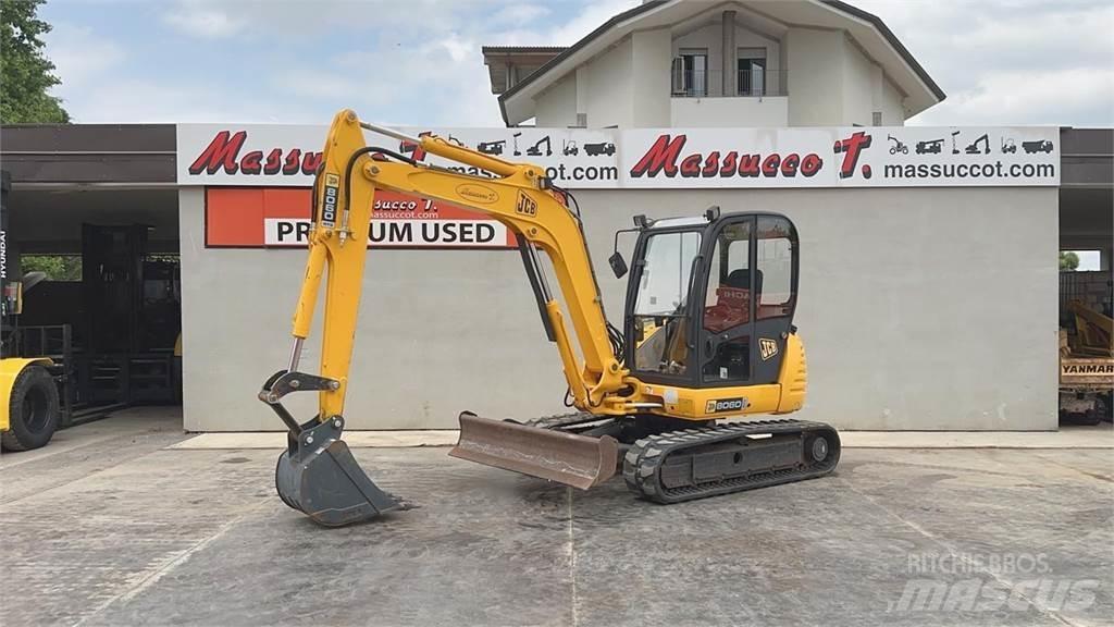 JCB 8060 Mini ekskavatörler, 7 tona dek