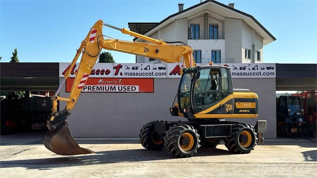 JCB JS130W 4x4 Lastik tekerli ekskavatörler