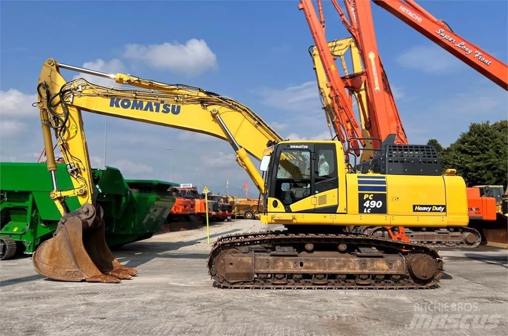 Komatsu PC490LC -11 Paletli ekskavatörler
