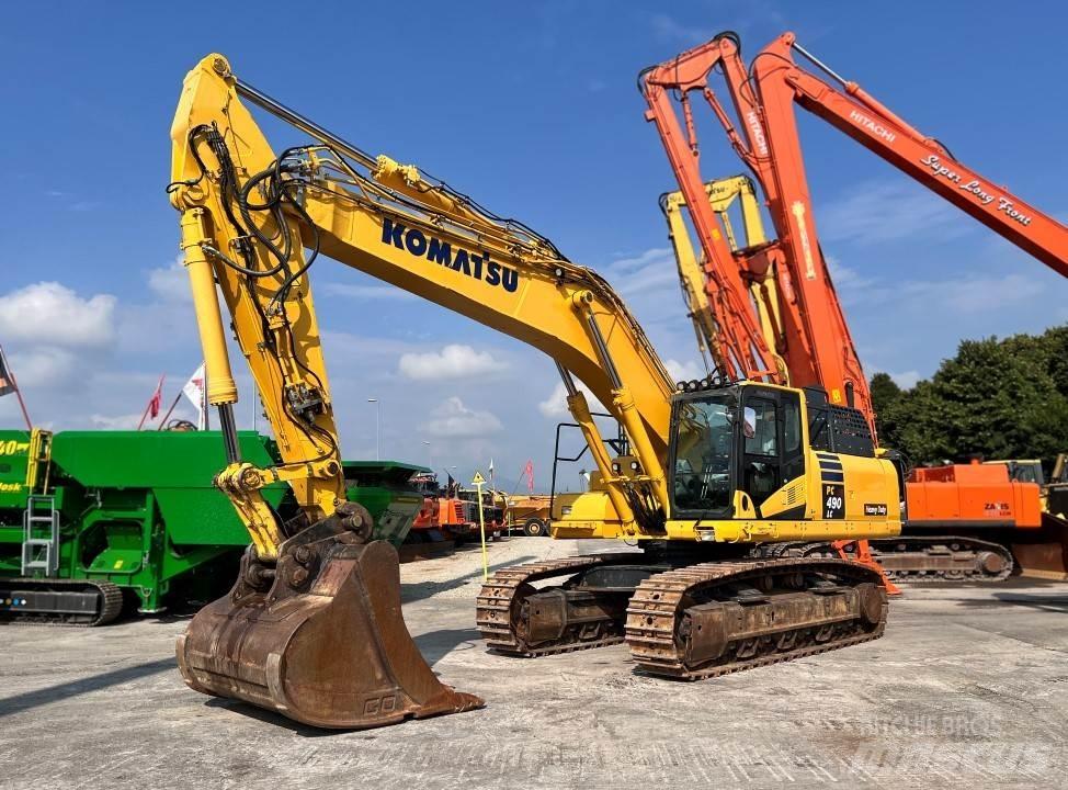 Komatsu PC490LC -11 Paletli ekskavatörler