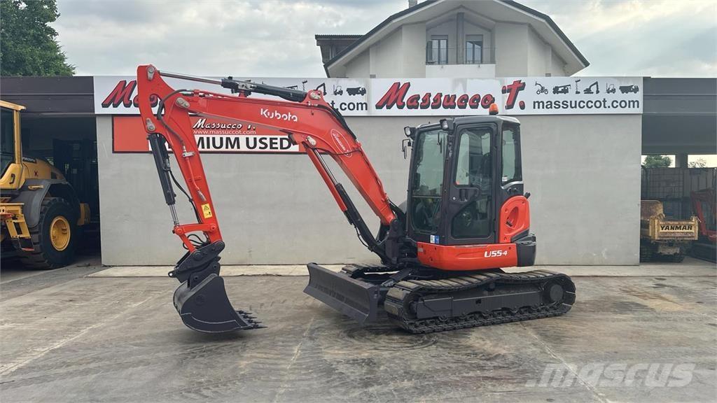 Kubota U55-4 Mini ekskavatörler, 7 tona dek