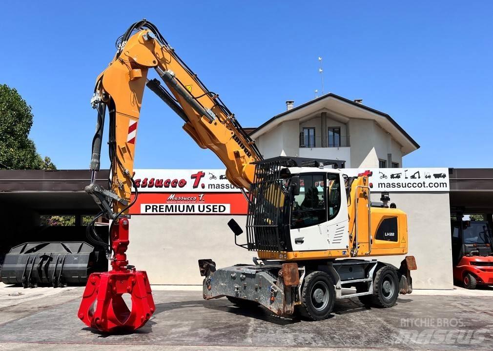 Liebherr LH22 Lastik tekerli ekskavatörler