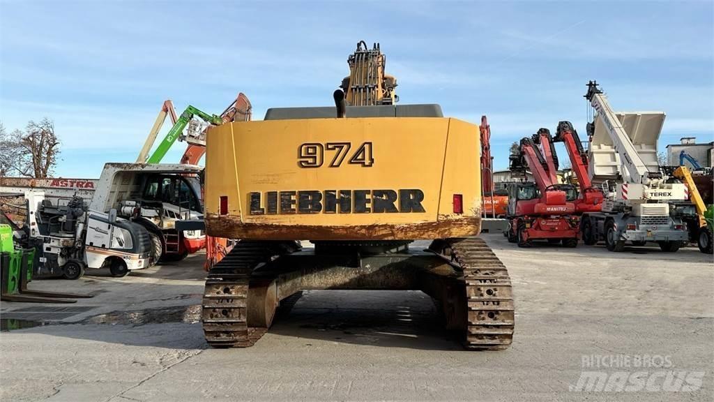 Liebherr R974C HDSL Paletli ekskavatörler