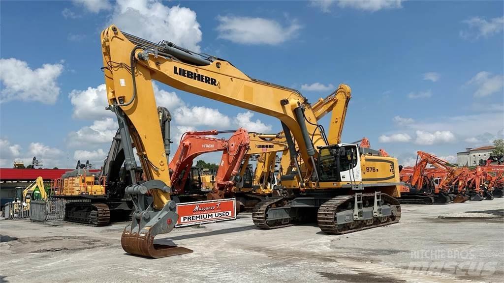 Liebherr R976 LC V Paletli ekskavatörler