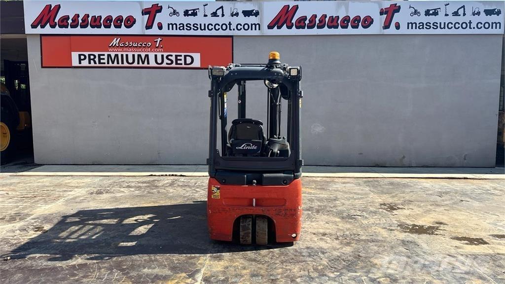 Linde E16-02 Elektrikli forkliftler