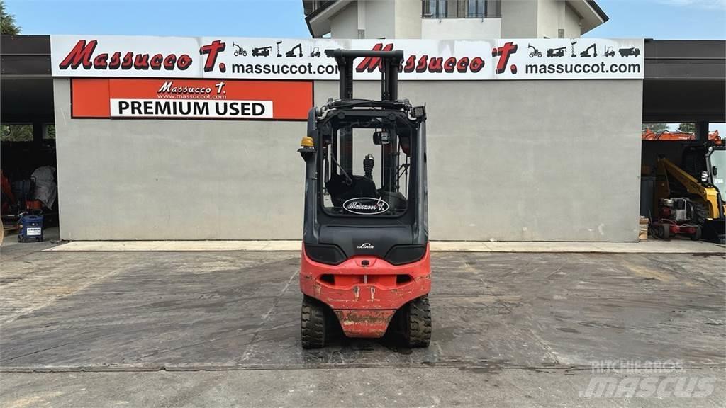 Linde E30L - 01 Elektrikli forkliftler