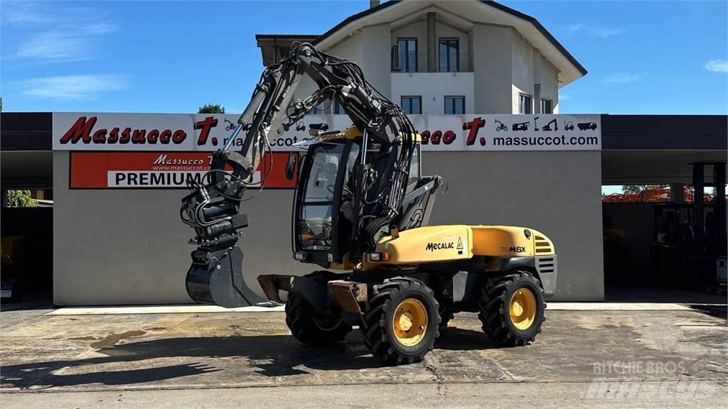 Mecalac 10MSX 4X4 Lastik tekerli ekskavatörler