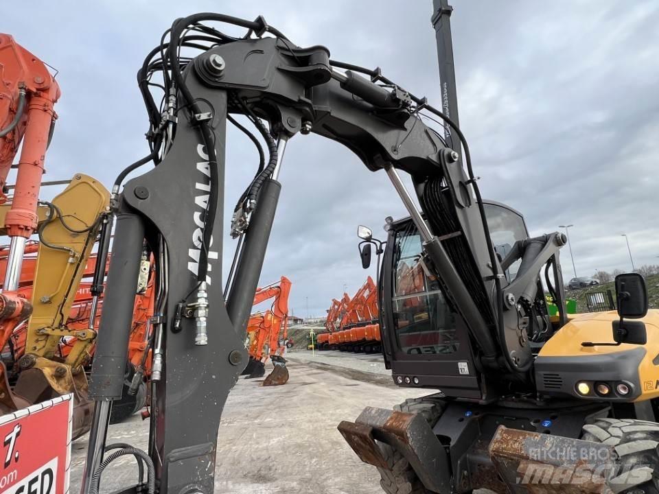 Mecalac 12 MTX Lastik tekerli ekskavatörler