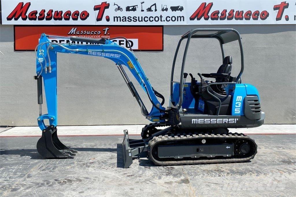Messersì M-35K Mini ekskavatörler, 7 tona dek