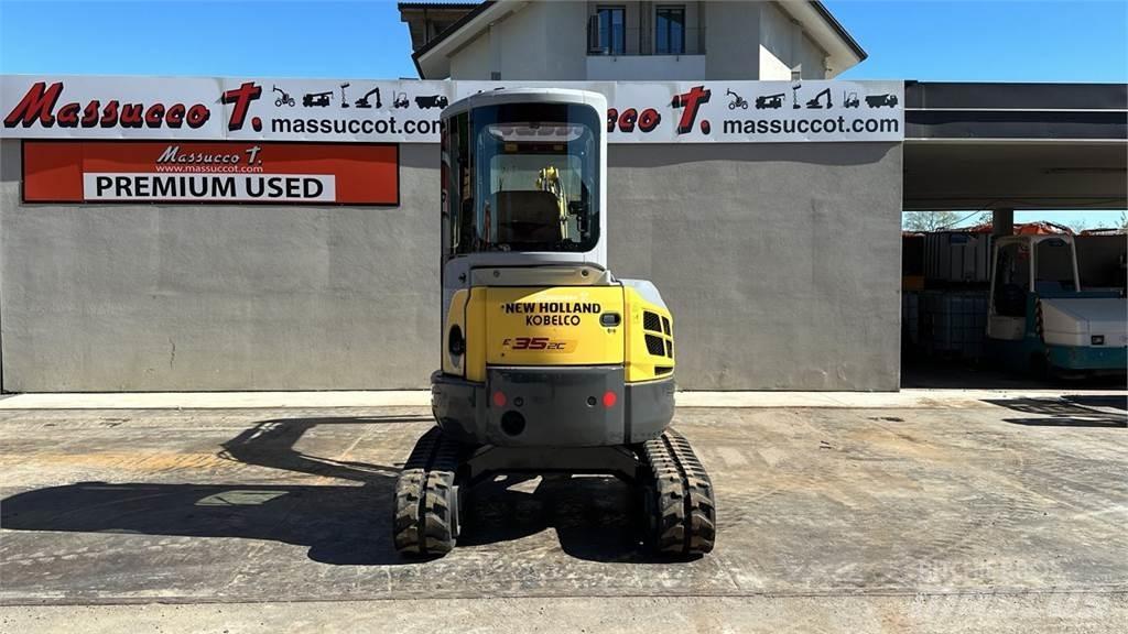 New Holland E 35.2 C Mini ekskavatörler, 7 tona dek