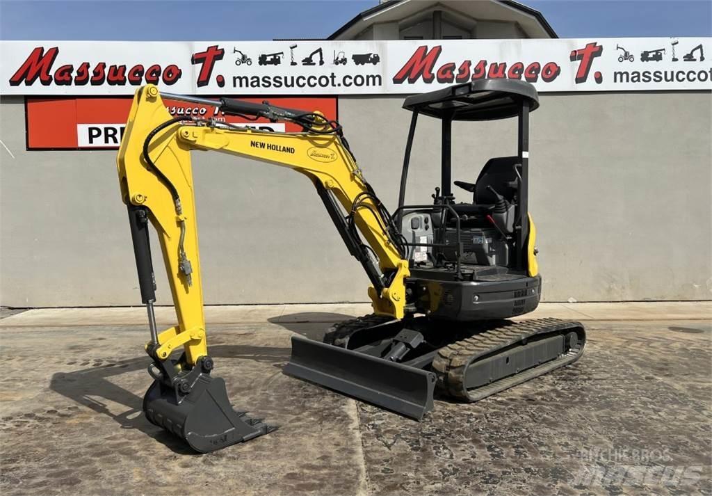 New Holland E29B SR Mini ekskavatörler, 7 tona dek