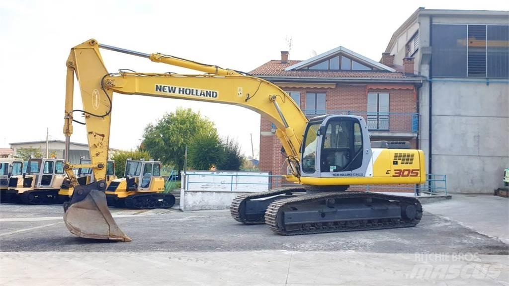 New Holland E305 Paletli ekskavatörler