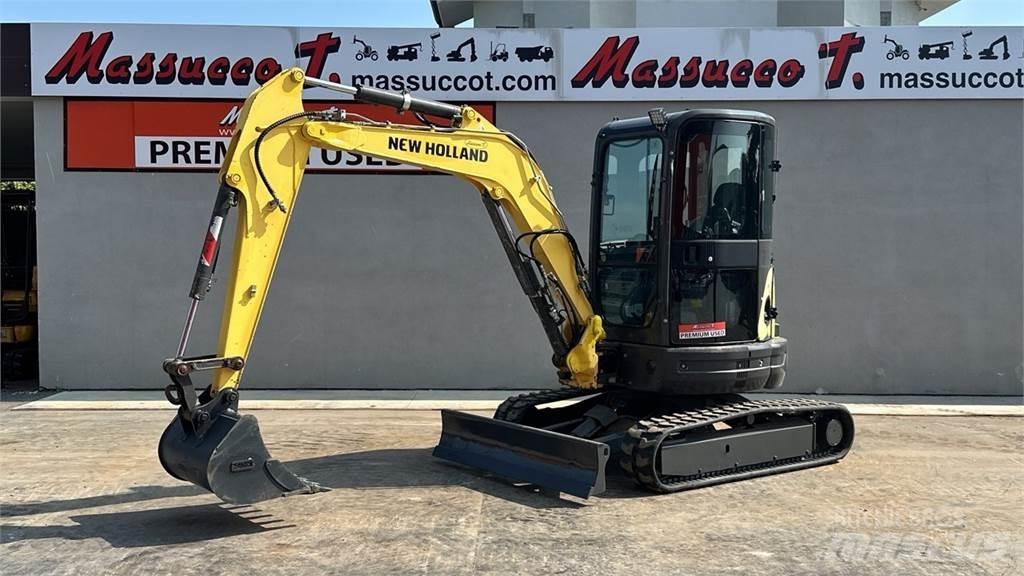 New Holland E39B SR Mini ekskavatörler, 7 tona dek