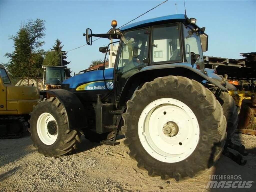 New Holland TM190 Kar küreme biçaklari
