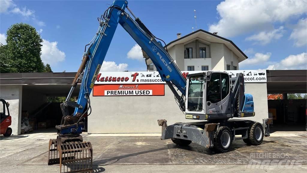 Terex MHL 250 Lastik tekerli ekskavatörler