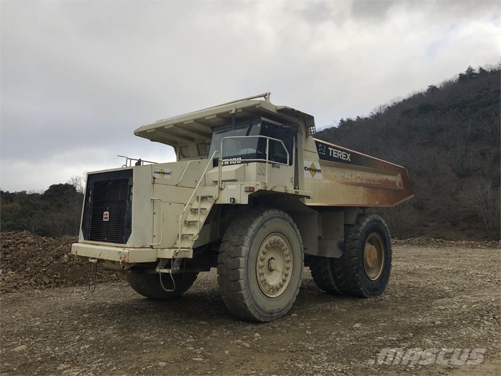 Terex TR100 Belden kirma kamyonlar