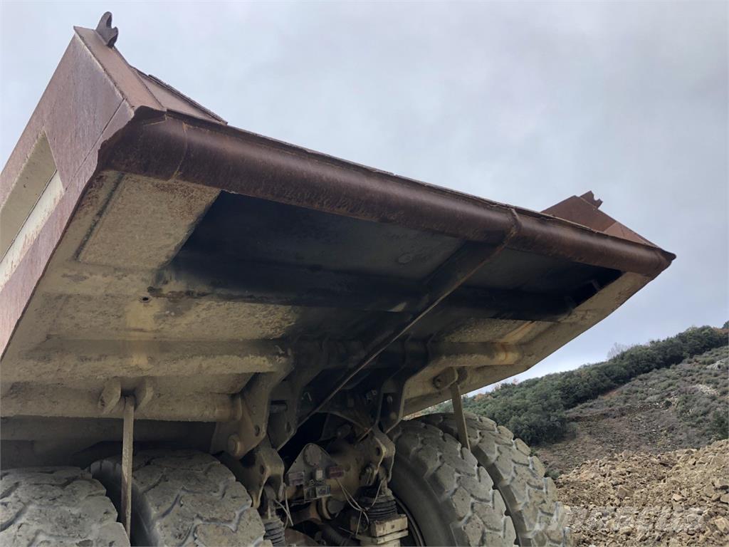 Terex TR100 Belden kirma kamyonlar