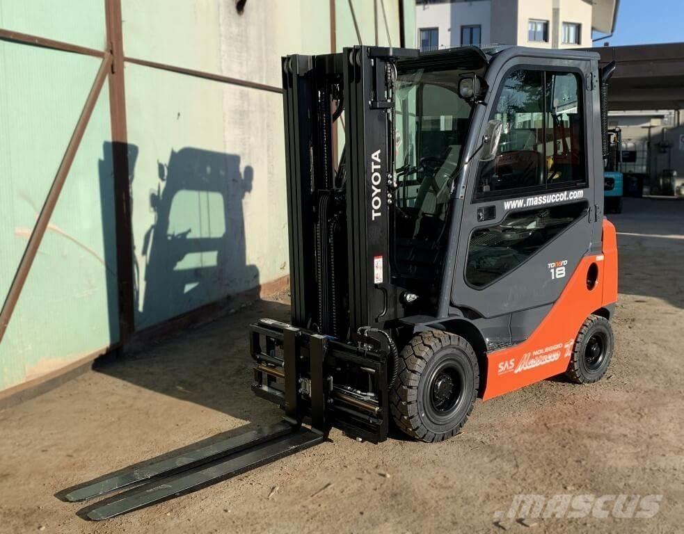 Toyota 02-8FDF18 Dizel forkliftler