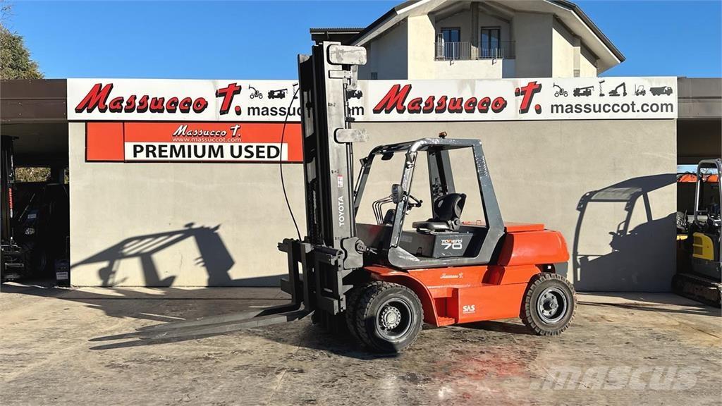 Toyota 5FD70 Dizel forkliftler