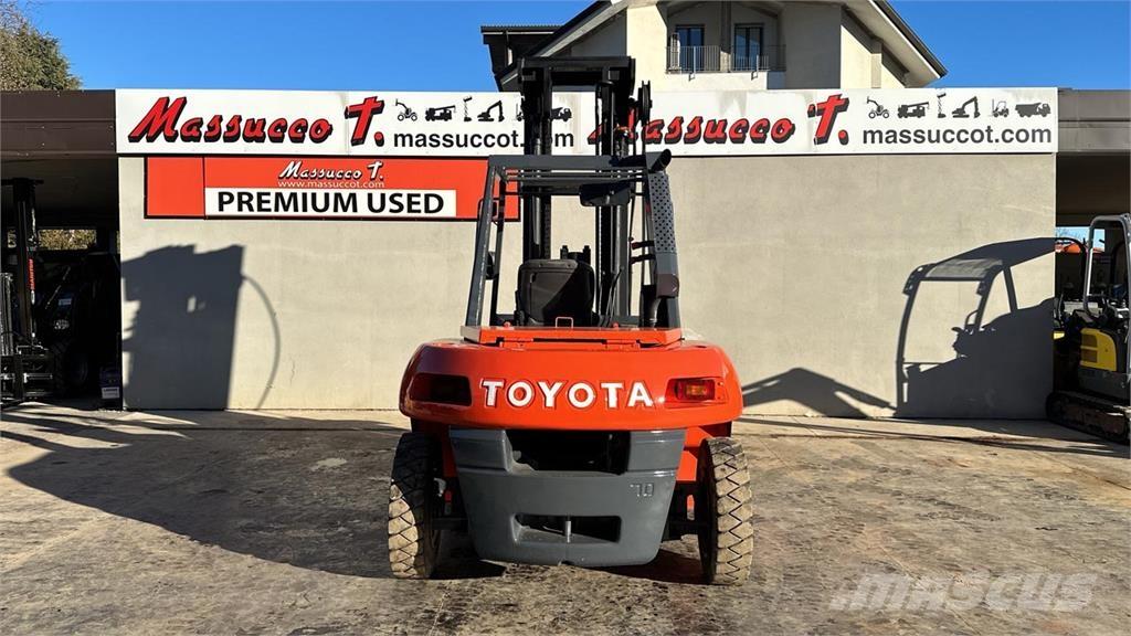 Toyota 5FD70 Dizel forkliftler
