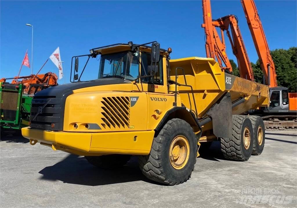 Volvo A30E 6X6 Belden kirma kamyonlar