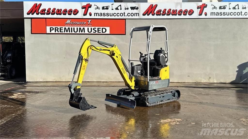 Wacker Neuson EZ17 Mini ekskavatörler, 7 tona dek