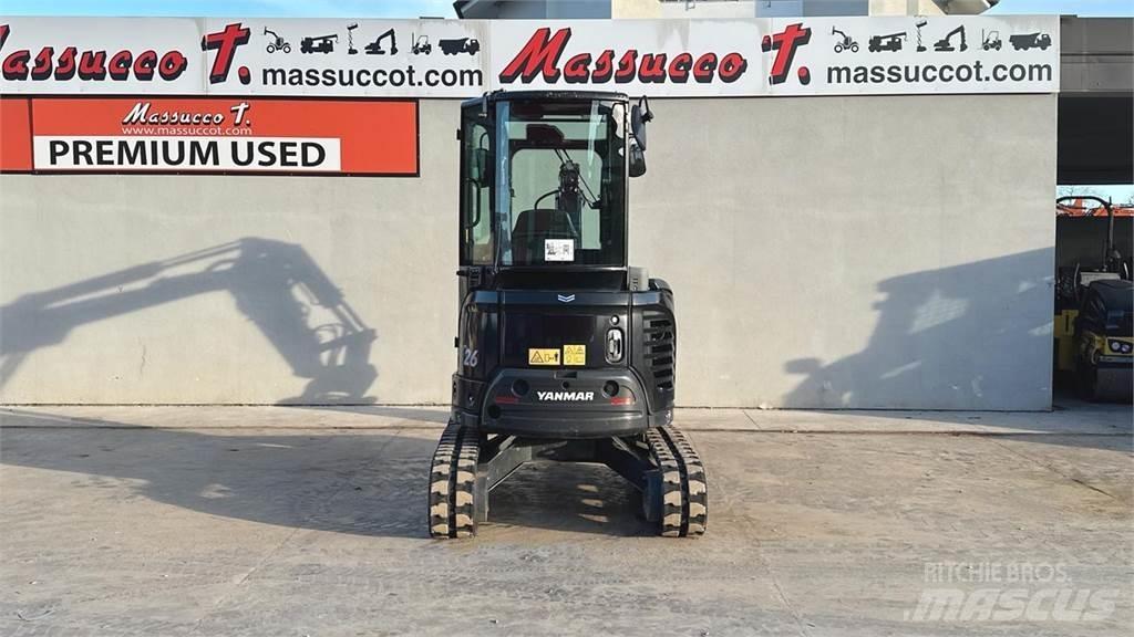 Yanmar VIO26-6 Mini ekskavatörler, 7 tona dek